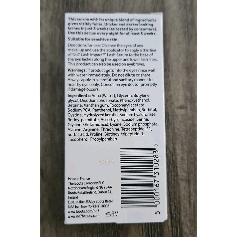 No7 Lash Impact Lash Serum 6.1ml